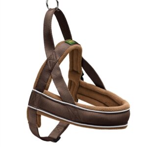 HUNTER HARNAS NORWEGER RACING NYLON BRUIN / COGNAC