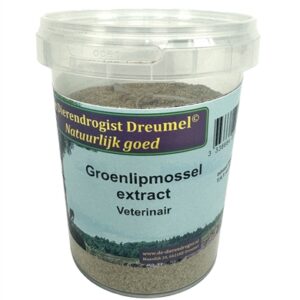 DIERENDROGIST GROENLIPMOSSEL EXTRACT VETERINAIR