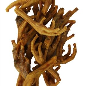 PETSNACK KIPPENPOTEN GEROOKT BRUIN