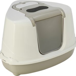 MODERNA HOEK KATTENBAK FLIP BEIGE